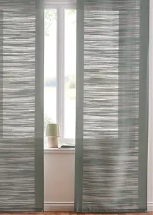 Panelgardin med tvärränder (1-pack), bonprix