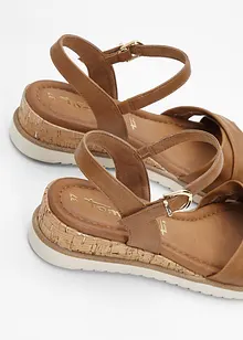 Sandalett med kilklack från Tamaris, Tamaris