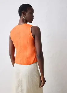 Bluslinne i rent linnematerial, bonprix