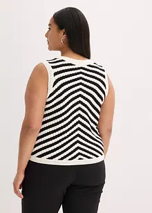 Stickat linne, bonprix