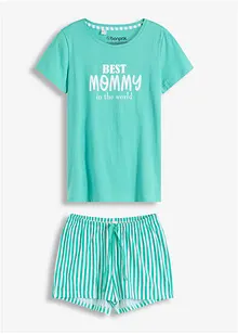 Pyjamas med shorts, bonprix