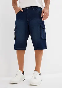 Jeansshorts med cargofickor, Relaxed Fit, bonprix