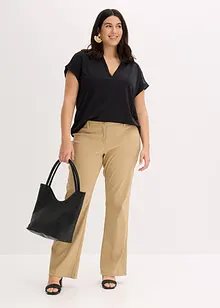 Stretchbyxa, bootcut, bonprix