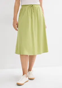 Jerseykjol av bomullsmix, bonprix