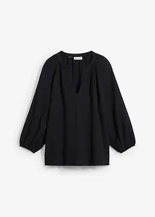 Muslinblus i oversizemodell av bomull, bonprix