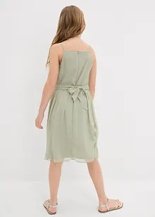 Chiffongklänning med paljetter, bonprix