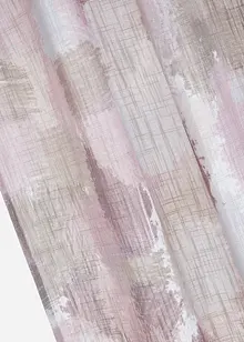 Mönstrad gardinlängd med återvunnen polyester (1-pack), bonprix
