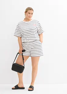 Sweatshorts i bomullsmix, bonprix