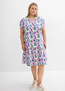Klänning av mjuk muslin, bonprix