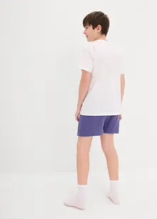 Pyjamas med shorts av muslin (2 delar), bonprix