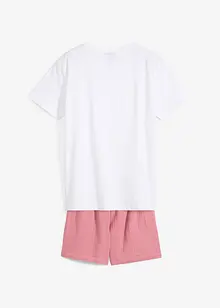 Pyjamas med shorts av muslin (2 delar), bonprix