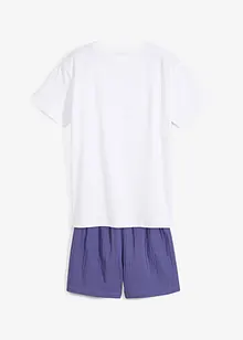 Pyjamas med shorts av muslin (2 delar), bonprix