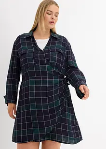 Miniklänning av mjuk viskos, bonprix