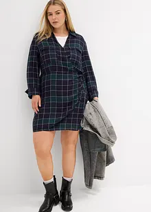 Miniklänning av mjuk viskos, bonprix