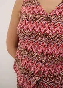 Väst med virkad look, bonprix