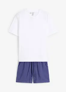 Muslinpyjamas med shorts, bonprix