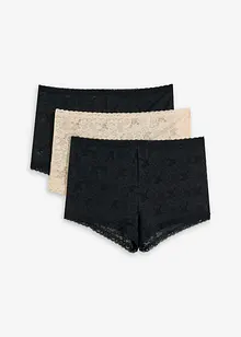Boxertrosa i spets (3-pack), bonprix