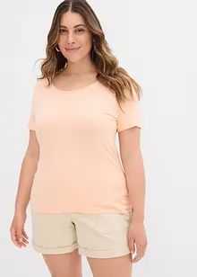 T-shirt av mjuk viskos (2-pack), bonprix