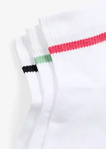 Strumpor med ekologisk bomull och frottéfodrad fot (3-pack), bonprix