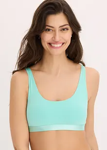 BH-topp med ekologisk bomull (2-pack), bonprix