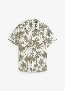 Kortärmad skjorta av viskos, Slim Fit, bonprix