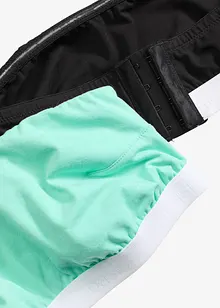 Bandåbehå med ekologisk bomull (2-pack), bonprix