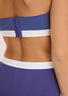 Bandåbehå med ekologisk bomull (2-pack), bonprix