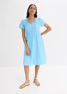 Tunikaklänning i muslin, bonprix