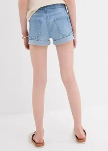 Jeansshorts Mid Waist för barn, bonprix