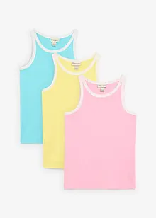 Linne i ekologisk bomull för barn (3-pack), bonprix