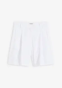 Shorts i tunn linnemix, bonprix