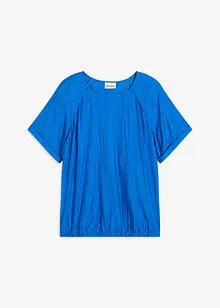Kortärmad blus av mjuk viskosmix, bonprix