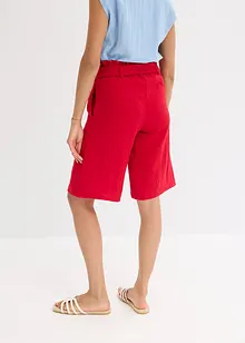 Dra på-bermudas i följsam viskosmix, bonprix