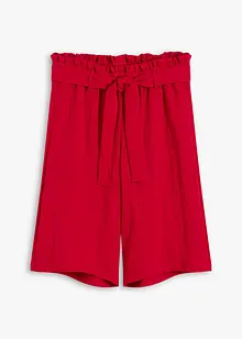 Dra på-bermudas i följsam viskosmix, bonprix