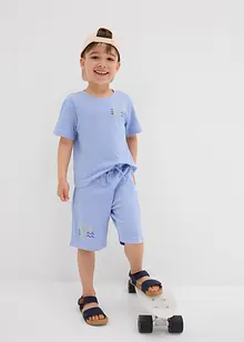T-shirt och shorts för barn (2 delar) i ekologisk bomull, bonprix