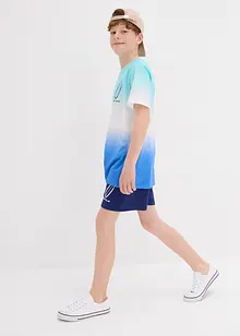 T-shirt med olika färgnyanser för barn, av ekologisk bomull, bonprix