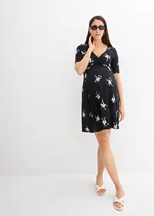 Mamma-/amningsklänning i mjuk viskos, bonprix