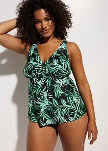 Tankini i återvunnen polyamid (2 delar), bonprix