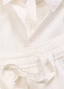 Pyjamas med shorts i vävt bomullsmaterial, bonprix