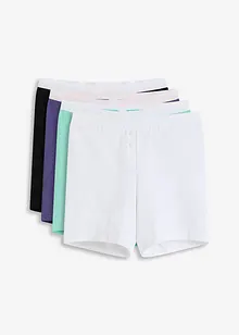 Mellanlång boxertrosa med ekologisk bomull (4-pack), bonprix