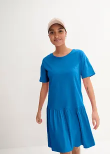 Jerseyklänning av ekologisk bomull, bonprix
