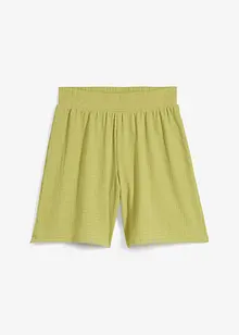Dra på-shorts av kräpp, bonprix