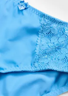 Maxitrosa med skir spets (2-pack), bonprix