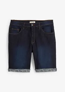 Stretchiga jeansshorts, normal passform, bonprix