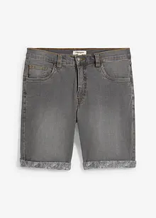 Stretchiga jeansshorts, normal passform, bonprix