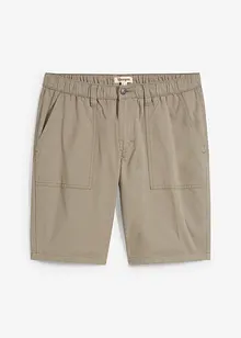 Shorts av ren bomull, Regular Fit, bonprix
