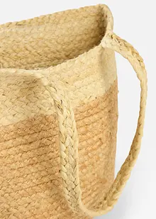 Shoppingväska med halmlook, bonprix