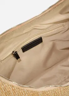 Shoppingväska med halmlook, bonprix