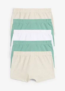 Boxershorts med ekologisk bomull (5-pack), bonprix