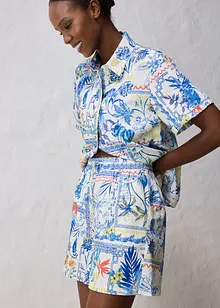 Shorts med silke, bonprix